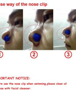 Zooshine 6 Sets Waterproof Silicone Swimming Earplugs Nose Clip Plugs,Ear & Nose Protector Swimming Sets Box Package 17 61aT12zj UL