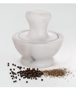 HIC Kitchen HIC Mortar and Pestle Set, 3.8 x 4 x 3.8 inches, Marble 21 61aTJbRPFDL