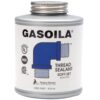 Gasoila - SS16 Soft-Set Pipe Thread Sealant with PTFE Paste, Non Hardening, -100 to 600 Degree F, 1 Pint Brush 14 61aUu95G9tL