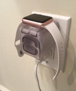 Helix Charging Dock Housing for Your Apple Watch Charger and Cable (Clear) Clear 19 61aVBkg3rzL