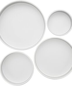 Wilton Round Cake Pans, Aluminum, 4 Piece Set for 6-Inch, 8-Inch, 10-Inch and 12-Inch Cakes 24 61aYtF0wNiL