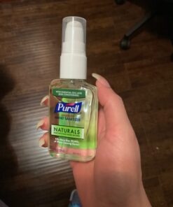 Purell Advanced Hand Sanitizer Naturals with Plant Based Alcohol, Citrus scent, 2 Fl Oz Travel Size Pump Bottle (Pack of 6), 9623-04-EC 20 61aZ0Hy7qcL