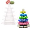 6 Tiers Round Macaron Tower Stand Cake Display Rack Cupcake Stand Desserts Display for Wedding Birthday Decor 51 61ae7UQtKQL