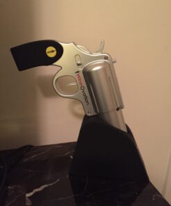 WineOvation Electric Gun Wine Opener (Silver) - Open your Wine Bottle fast and without hassle - Best Electronic Automatic Corkscrew for Gun Enthusiasts and Wine Lovers - Rechargeable Battery Operated a_Wine Gun Silver 57 61aeSF3QoWL