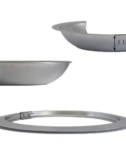 Range Kleen 1056RGE8 Style D Chrome 4 Pack Drip Pans and 4 Pack Trim Rings 14 61af0sDJrEL