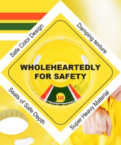 Inflatable Pool Floats, Swimming Pool Float for Adults and Kids, 41 Inches Swimming Ring with Handler for Beach, Heavy Duty Inflatable River Tube Raft, Water Float 11 61afSas2szL