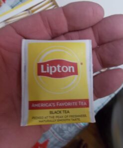 Lipton Tea Bags, Black Tea, Iced or Hot Tea, Can Support Heart Health, 312 Tea Bags 36 61ag6mfAx8L