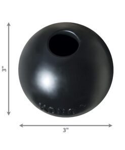 KONG - Extreme Ball - Durable Rubber Dog Toy for Power Chewers, Black - for Medium/Large Dogs 22 61agAJqmeyL