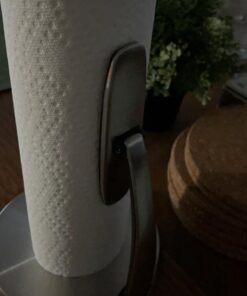 OXO Good Grips SimplyTear Paper Towel Holder - Stainless Steel (Silver & Black) 38 61agLlM6IQL