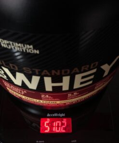 Optimum Nutrition Gold Standard 100% Whey Protein Powder, French Vanilla Creme, 5 Pound (Packaging May Vary) French Vanilla Crème 5 Pound (Pack of 1) 42 61aiApKml3L