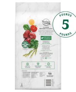 NUTRO NATURAL CHOICE Small Bites Adult Dry Dog Food, Lamb & Brown Rice Recipe Dog Kibble, 5 lb. Bag 18 61aiUM VbsL