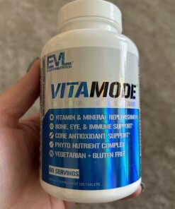 EVL Advanced Daily Multivitamin for Men - Men's Multivitamin with Essential Minerals Phytonutrient Complex and VitaMode Active Mens Vitamins for Energy with Lycopene for Muscle Bone and Immune Support 60 Serving 23 61ak8tunx L