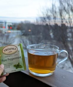 Twinings Herbal Tea Bag Assortment (Pack of 40) with By The Cup Honey Sticks 50 61alqJm3SqL