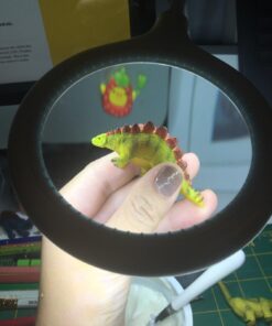 Brightech LightView Flex Magnifying Desk Lamp, 1.75X Light Magnifier, Adjustable Magnifying Glass with Light for Crafts, Reading, Close Work White 41 61anLWbzPL