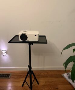 Amada Projector Tripod Stand, Foldable Laptop Tripod, Multifunctional DJ Racks/Projector Stand with Adjustable Height, Perfect for Office, Home, Stage or Studio-AMPS01 22"-36" 32 61aox7X6A3L