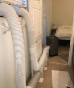 Whynter ARC-131GD 13,000 BTU (6,345 BTU SACC) Dual Hose Cooling Portable Air Conditioner, Dehumidifier, and Fan plus Storage bag for, up to 420 sq ft in Grey Cooling Only 43 61ap4cz6yL