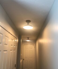 Design House 519884 Kimball 1 Light Semi Flush Mount Ceiling Light, Bronze Coffee Bronze 1 Count (Pack of 1) 45 61apACkrvLL