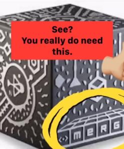 Merge Cube (2 Pack) Hold Anything - Hands-on Science and STEM Education | Digital Teaching Aids - Science Simulations and STEM Projects - Home School, Remote and in Classroom Learning - iOS & Android 2 Packs 27 61apNn3ruuL