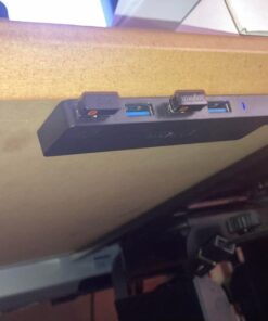 Anker 4-Port USB 3.0 Ultra Slim Data Hub for Macbook, Mac Pro/mini, iMac, Surface Pro, XPS, Notebook PC, USB Flash Drives, Mobile HDD, and More 0.7 ft USB-A 3.0 44 61apr14avaL