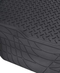 BDK-MT-785 Heavy Duty Cargo Liner Floor Mat-All Weather Trunk Protection, Trimmable to Fit & Durable HD Rubber Protection for Car SUV Sedan Auto - Black 32 61arp8DKNiL 1