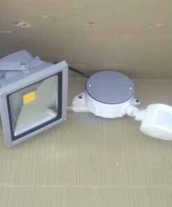 HALO MS180W 180 Replacement Motion Security Sensor Floodlight, White Classic 18 61asntW123L