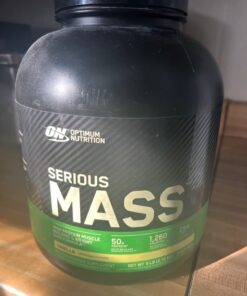 Optimum Nutrition Serious Mass, Weight Gainer Protein Powder, with Added Immune Support, Vanilla, 6 Pound (Packaging May Vary) 6 Pound (Pack of 1) 37 61at6BKqmSL