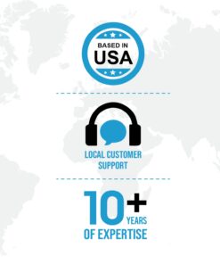 Ceptics Universal Travel Adapter Plug World Power W/ 4 USB Ports - Charge Cell Phones, Smart Watches, iPhones - For International Europe, China, UK, UAE, Australia - Type A, C, G, I 1 Pack World Adapter W/USB 35 61auCP356gL