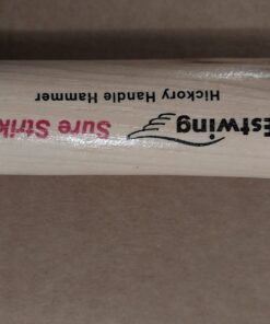 ESTWING Sure Strike California Framing Hammer - 25 oz Straight Rip Claw with Milled Face & Hickory Wood Handle - MRW25LM Magnet 39 61avMiUKZOL