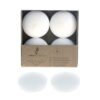Mega Candles - Unscented 3" Floating Disc Candles - White, Set of 12 7 61aw3OBPyvL
