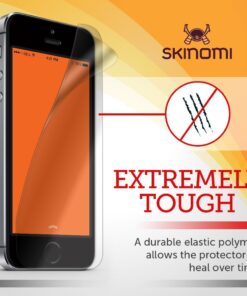 Skinomi Matte Screen Protector Compatible with Samsung Gear Fit2 (6-Pack) Anti-Glare Matte Skin TPU Anti-Bubble Film 13 61awBPCXW5L