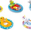 Intex Inflatable See Me Sit Pool Ride for Age 3-4 (Colors/Styles Vary)