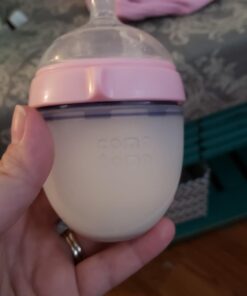 Comotomo Natural Feel Bundle - 2 Items (Pink, 5oz + 8oz) Pink 29 61b02teeGEL