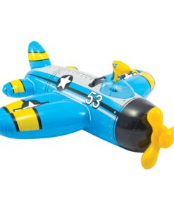 Intex Water Gun Plane Ride-On, 52" x 51", for Ages 3+, 1 Pack (Colors May Vary) 21 61b0bHiS2L