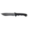 Schrade Bedrock TiNi with 1095 High Carbon Steel Blade for Buschcrafting,Black