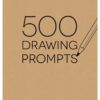 Piccadilly Sketchbook, 500 Drawing Prompts Notebook