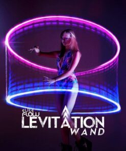 Alternative view of Elite Flow Levitation Wand - Short String Light Up Leviwand EmazingLights