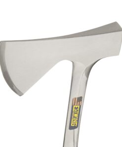 ESTWING Camper's Axe - 16" Hatchet with Forged Steel Construction & Shock Reduction Grip - E44A 16" (Inches) Blue 28 61b6da48ZeL 1