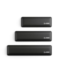 Glorious Gaming Wrist Pad/Rest - Full Standard Size - Black - Mechanical Keyboards, Stitched Edges, Ergonomic | 17.5x4 inches | 25mm/1in Thick (GWR-100) Full Size (Standard) 40 61b7czSRX9L