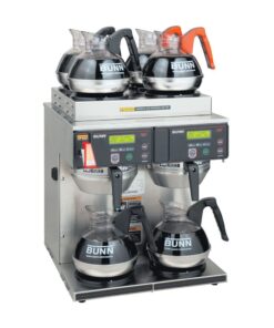 BUNN 38700.0014 Axiom Twin Airpot Coffee Brewer with 6 Warmers (120/208V Standard)