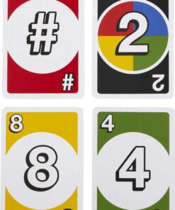 Mattel Games Dos Card Game for Kids, Adults and Game Night in a Portable and Collectible Storage Tin for 2-4 Players 17 61b8gUx4uL