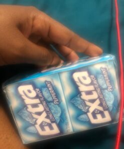 Extra Gum Peppermint Chewing Gum, 15 Pieces (Pack of 10) 32 61b9c1BrFaL