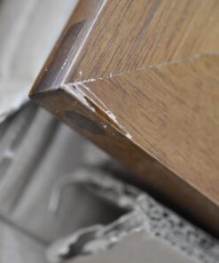 Studio Designs Vintage Drafting Table - Antique Design Solid Wood Drafting Table with Built-In Pencil Groove and Pencil Ledge - Angle Adjustable Work Surface Rustic Oak 42" 63 61b9qXmrZYL