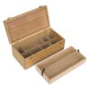 Art Alternatives Wood Box Supply Chest,Brown,16-1/8"x8"x5-7/8" 25 61bBHwODCDL