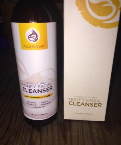 Foxbrim Naturals Coconut Milk & Honey Facial Cleanser with Organic Aloe Vera & Jojoba Oil - No added Fragrance, Gentle & Hydrating Face Wash Gel for Sensitive to Dry Skin, 4oz 48 61bCzchL27L 1
