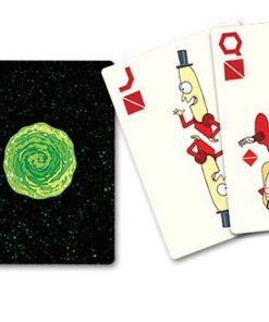 Alternative view of USAopoly Playing Cards: Rick & Morty Cards, Multicolor