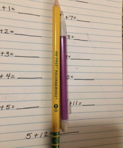 Ticonderoga My First Wood-Cased Pencils, Pre-Sharpened, 2 HB, Yellow, 12 Count Writing Instrument 12 Pack 24 61bEyqJMbpL