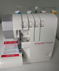 SINGER | ProFinish 14CG754 2-3-4 Thread Serger with Adjustable Stitch Length, & Differential Feed - Sewing Made Easy,White 60 61bGaqLSwL