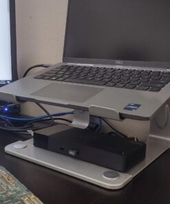 LORYERGO Laptop Stand, Ergonomic Computer Stand Laptop Riser for Desk, Laptop Stand Desk Holder Compatible with Most 10-15.6” Laptops, Silver A-Silver 29 61bGx0mO14L