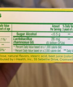 Culturelle Kids Chewable Daily Probiotic for Kids, Ages 3+, 30 Count, #1 Pediatrician-Recommended Brand, Natural Berry Flavored Daily Probiotics for Digestive Health, Oral Care & Immune Support 1 Month Supply 38 61bIJBDMghL