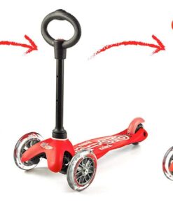 Micro Kickboard - Mini 3in1 Deluxe 3-Stage Ride-on Micro Scooter Toddler Toys for Ages 12 Months to 5 Years Red 11 61bIxWzM3L